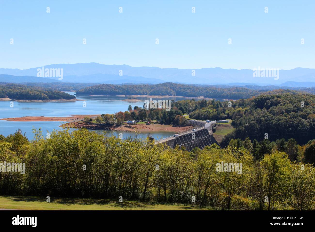 Douglas Dam in Tennessee Stock Photo Alamy