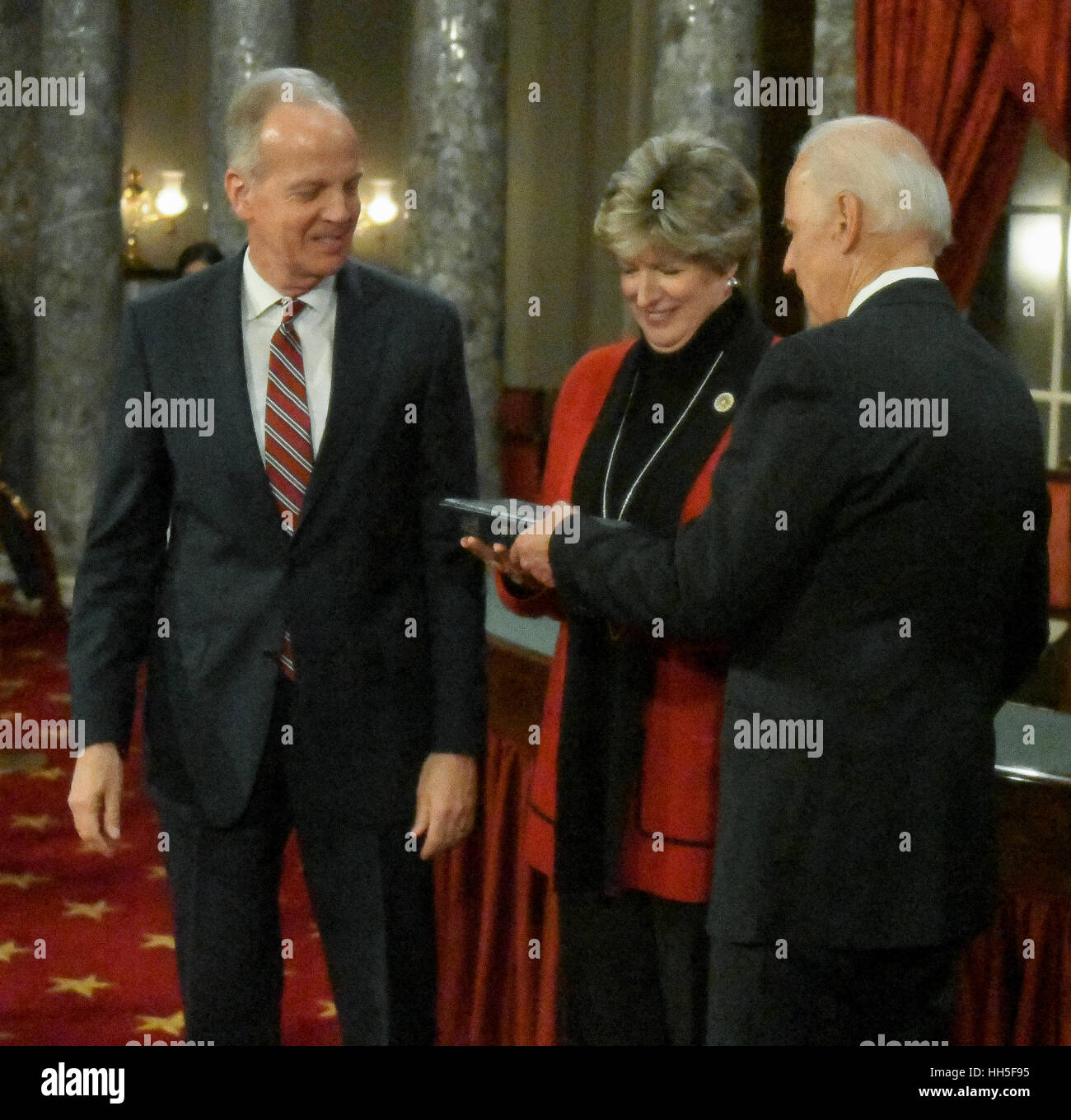 Washington, DC. USA, 3rd January 2017 Senator Jerry Moran (R-KS) is ...