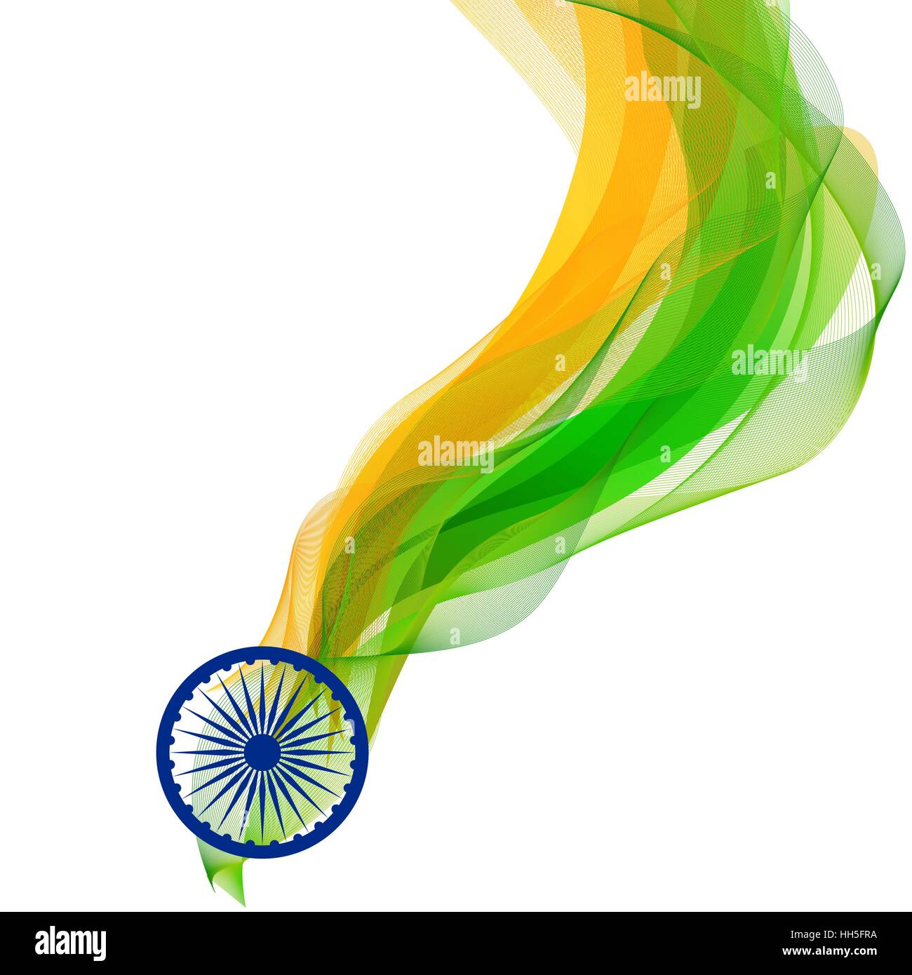 Illustration Of Happy Republic Day Of India Background Stock