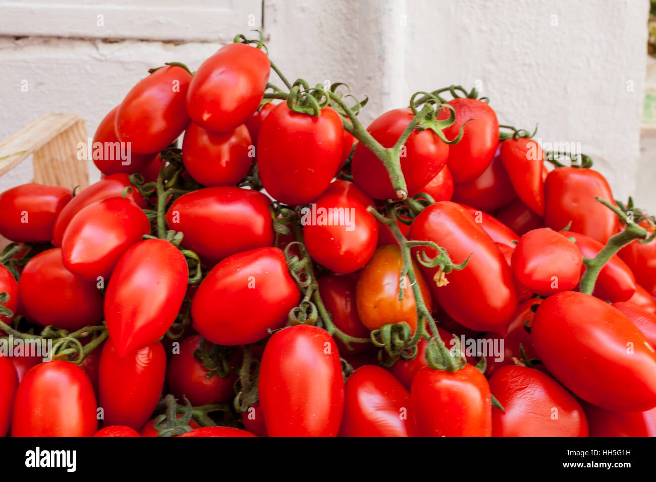 San Marzano Tomatoes Stock Photo - Alamy