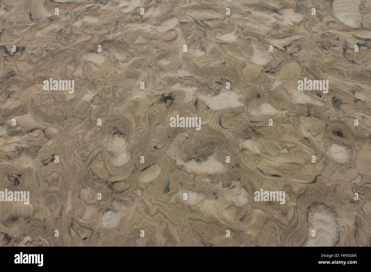 Closeup of Sand Patterns Stock Photo - Alamy
