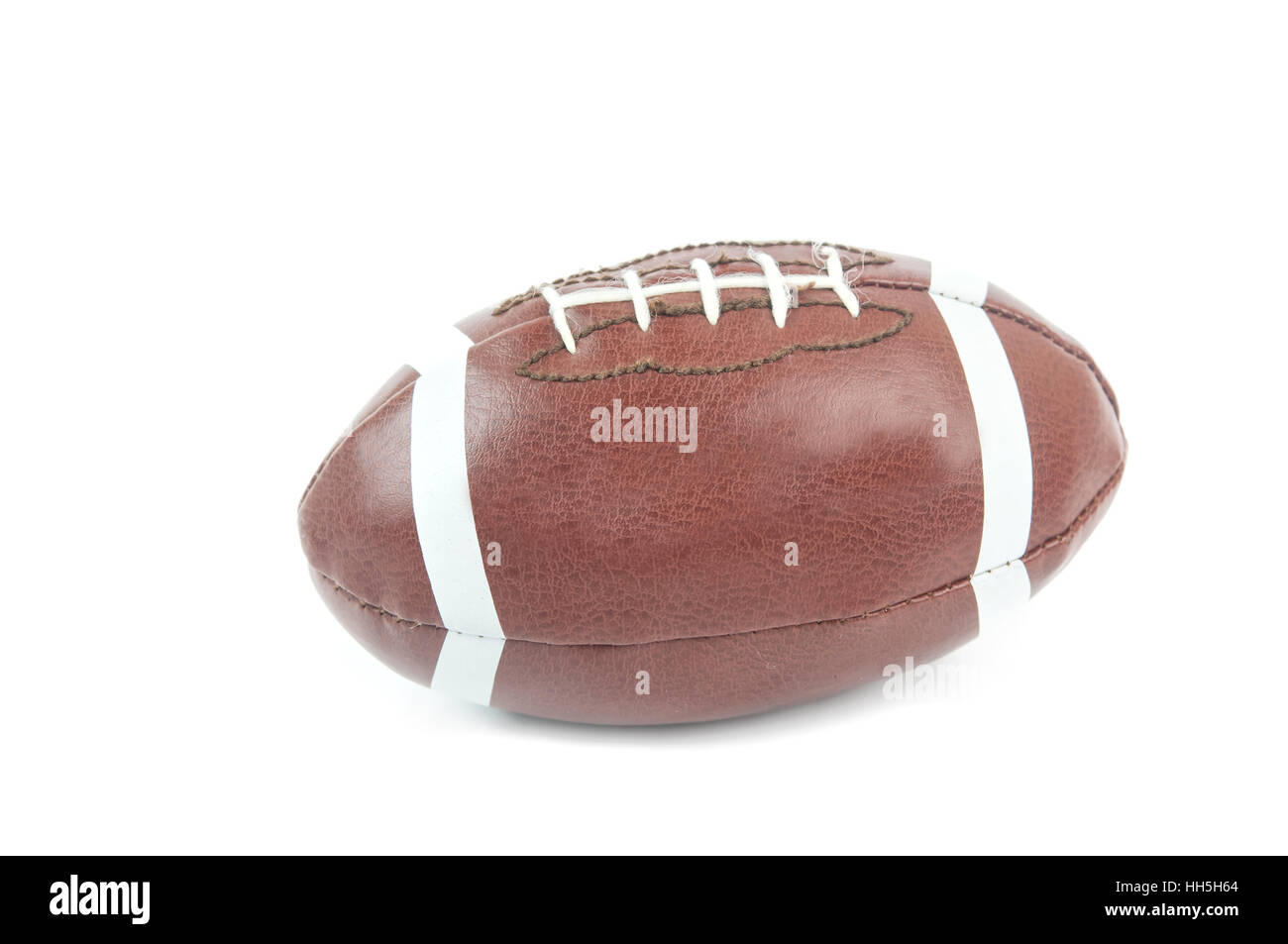 american football isolated on white background Stock Photo