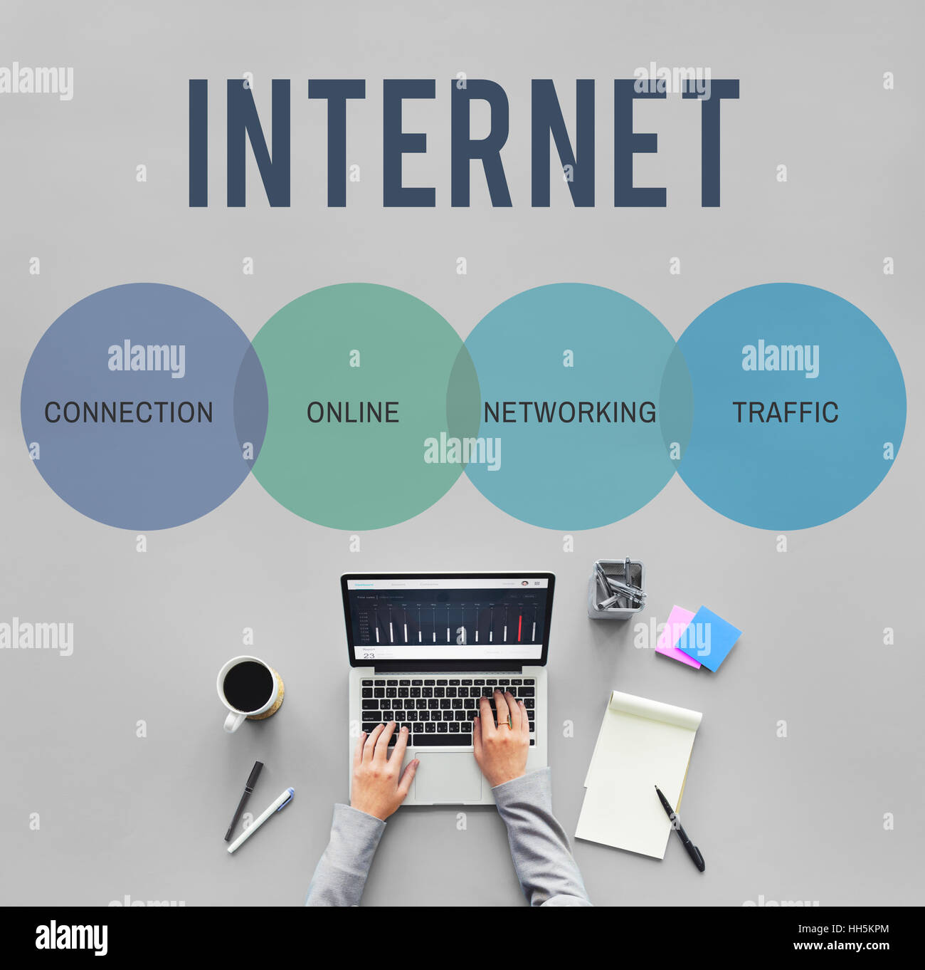 Internet Communication Network Icon Concept Stock Photo - Alamy