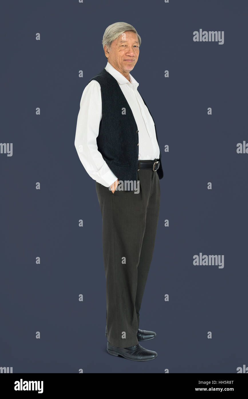 People Man Full Body Studio Shoot Concept Stock Photo - Alamy