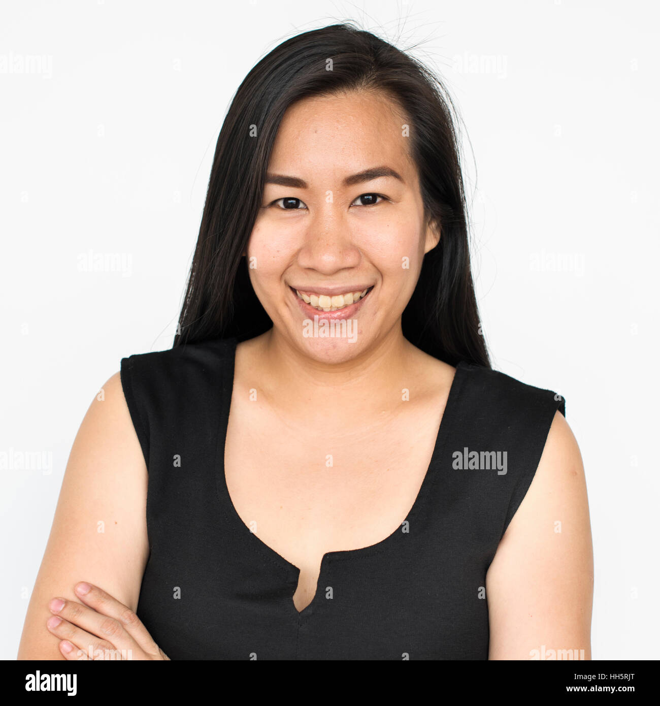 Asian Ethnicity Woman Studio Concept Stock Photo - Alamy