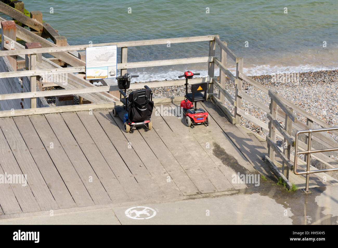 Two motability scooters hires stock photography and images Alamy
