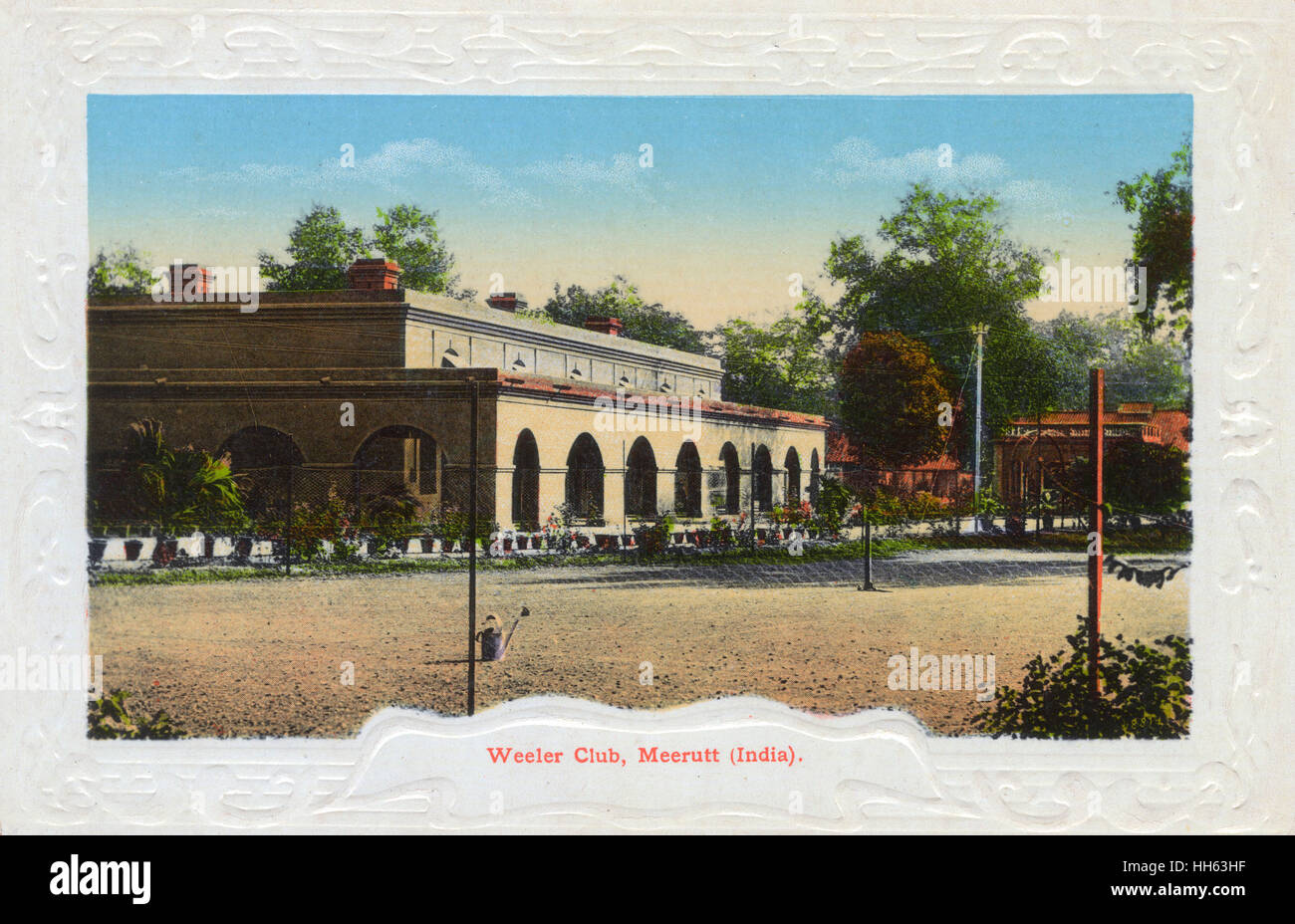Weeler (Wheler) Club, Meerut, Uttar Pradesh, India, established in the
