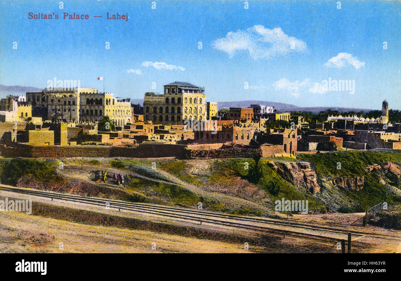 Sultan's Palace, Sultanate of Lahej (Al Houta, Abdali Sultanate), in