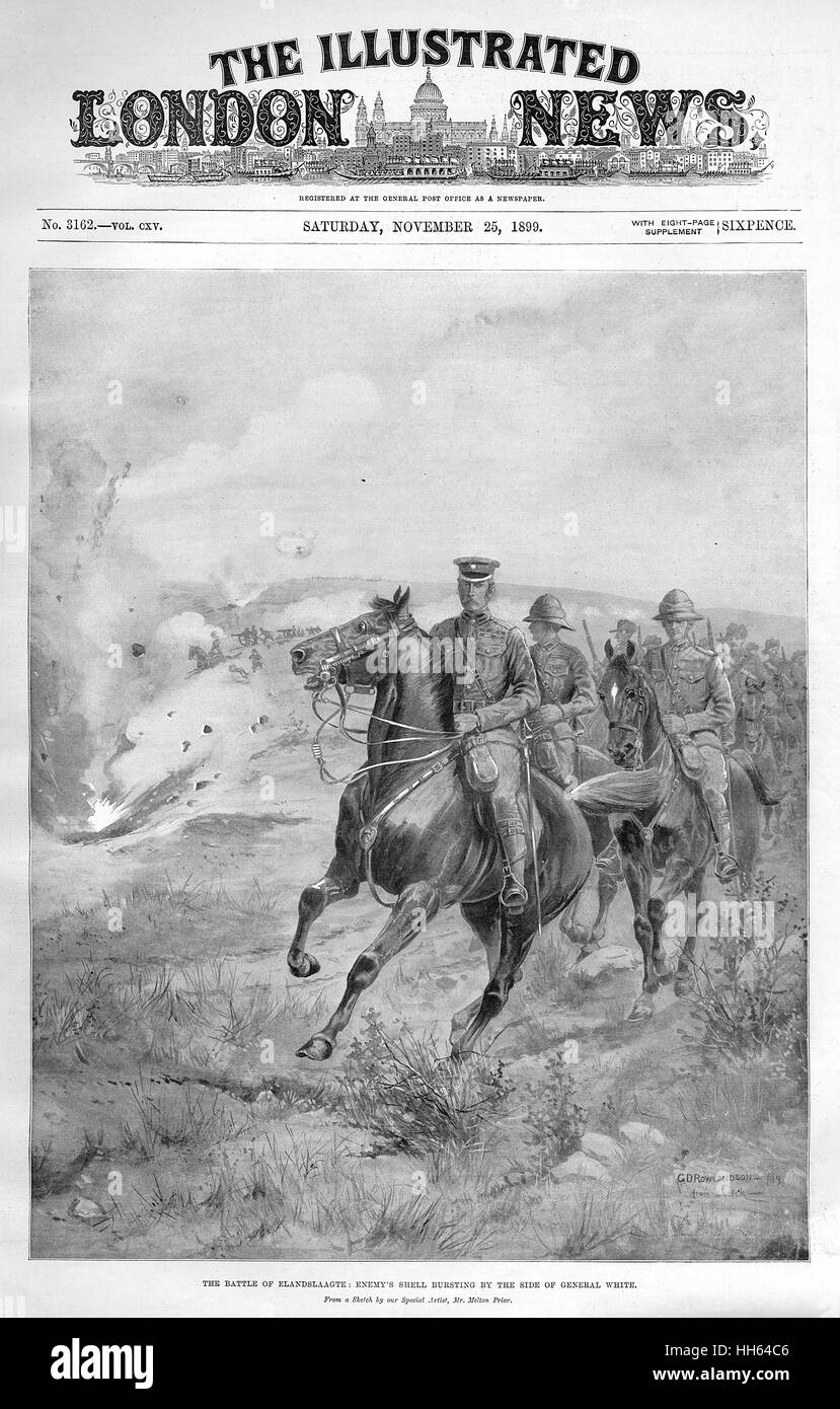 The Battle of Elandslaagte Stock Photo Alamy