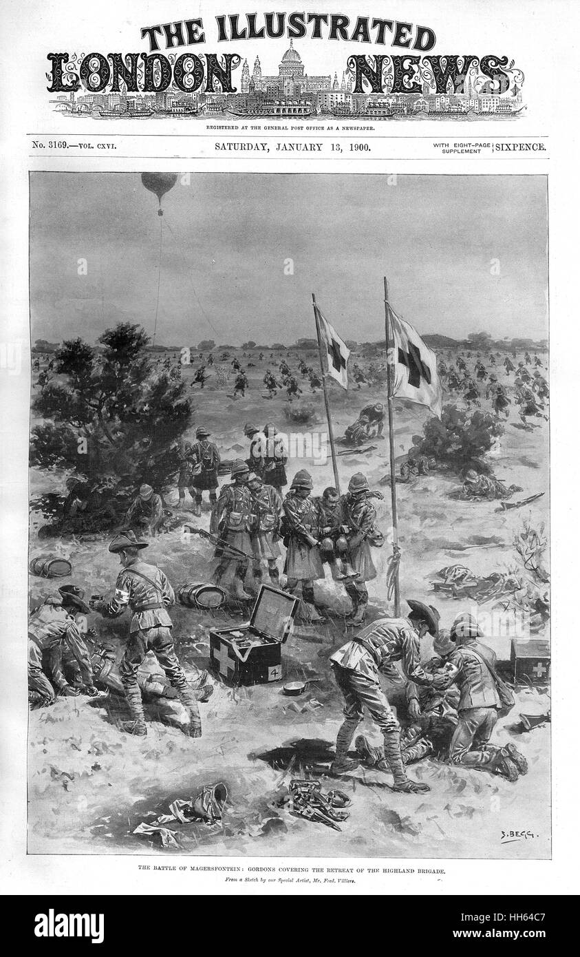 The Battle of Magersfontein Stock Photo Alamy