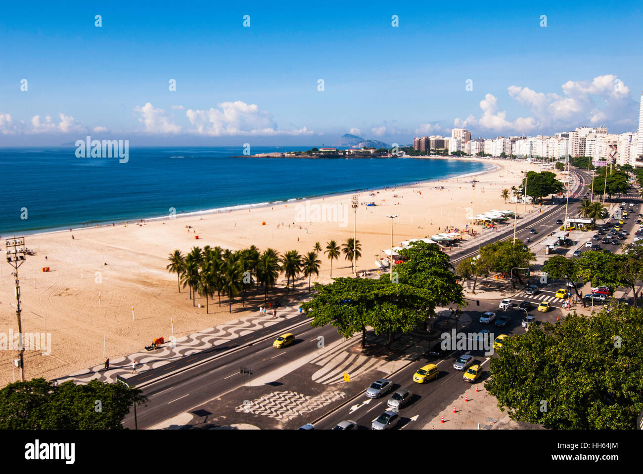 Avenida Atlantica Rio De Janeiro Brazil Stock Photo Alamy