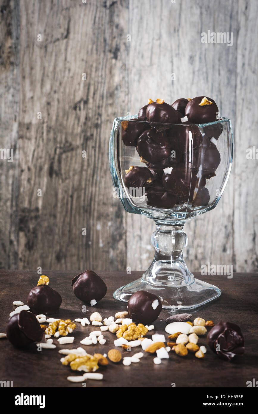 Chococolate Chococolate chips hi-res stock photography and images - Alamy