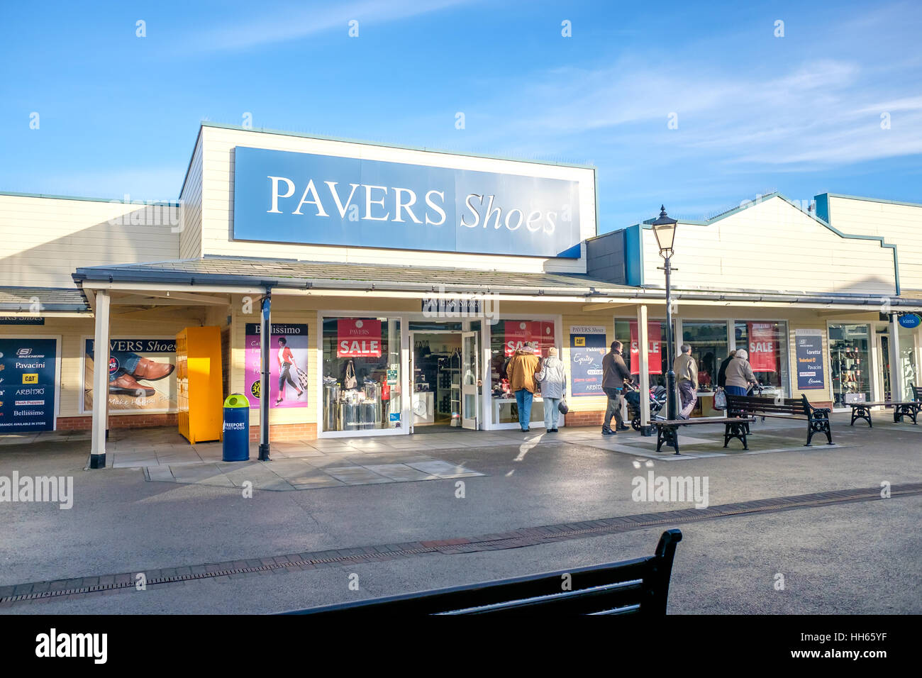 Freeport Shopping Outlet Stock Photo