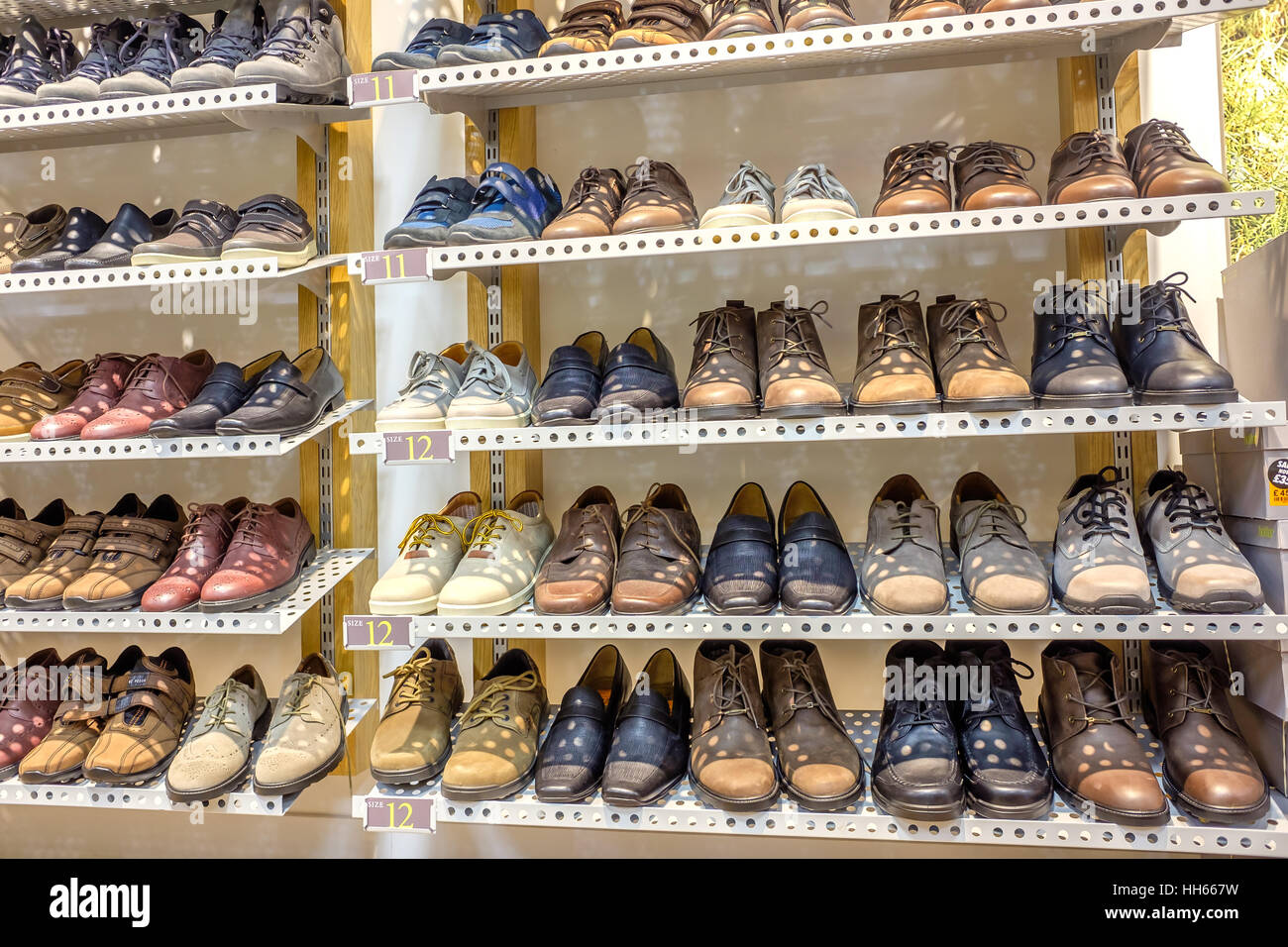 Hotter Shoe shop Freeport Stock Photo