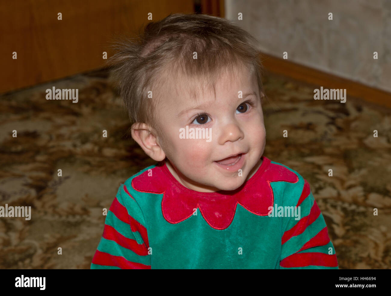 head and shoulders in baby eye