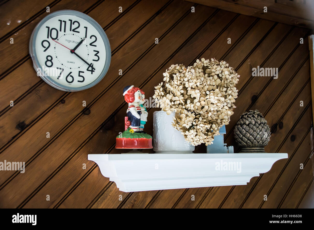 Mantle clock inside hi-res stock photography and images - Alamy
