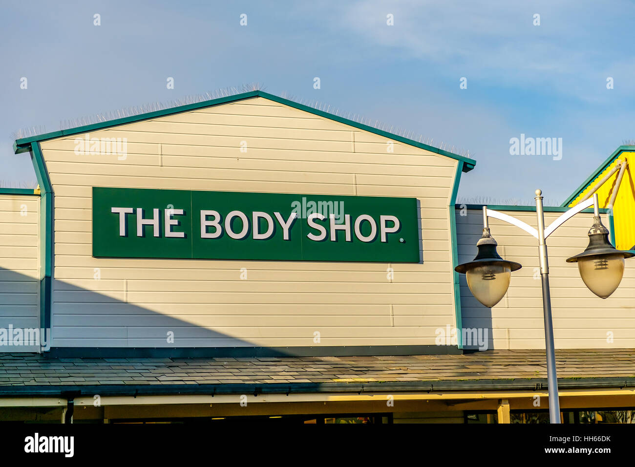 The Body Shop Freeport Shopping Outlet Stock Photo