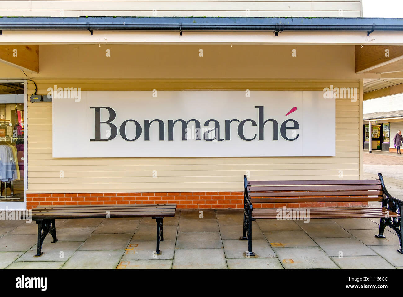Bonmarche Ladies Fashion Shop Fleetwood Stock Photo