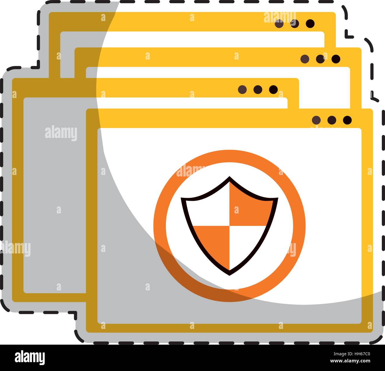 internet security related icons image Stock Vector Image & Art - Alamy