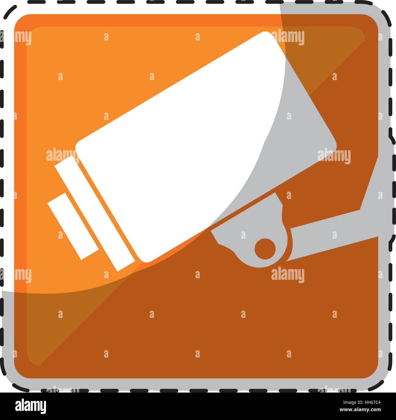 surveillance camera pictogram icon image Stock Vector Image & Art - Alamy