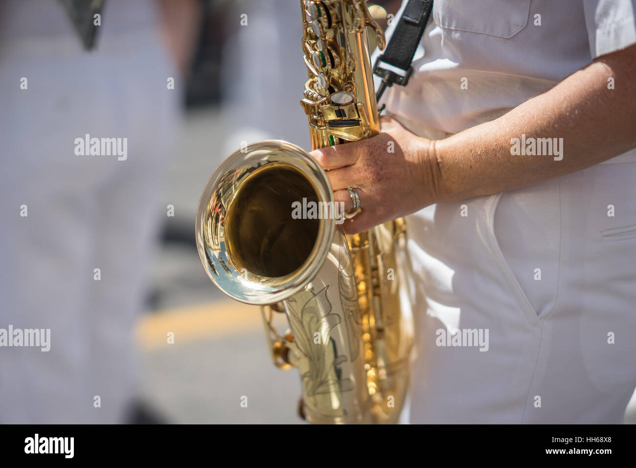 Military saxophone hires stock photography and images Alamy