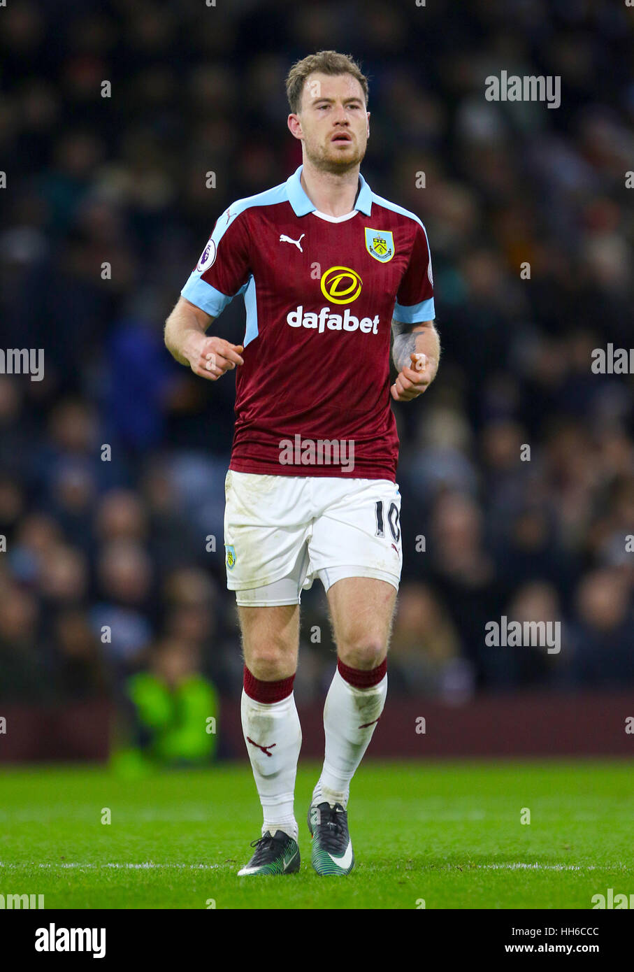 Ashley Barnes, Burnley Stock Photo Alamy