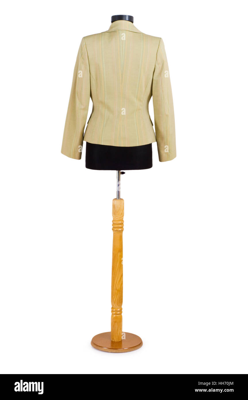 Stylish jacket isolated on the white background Stock Photo - Alamy