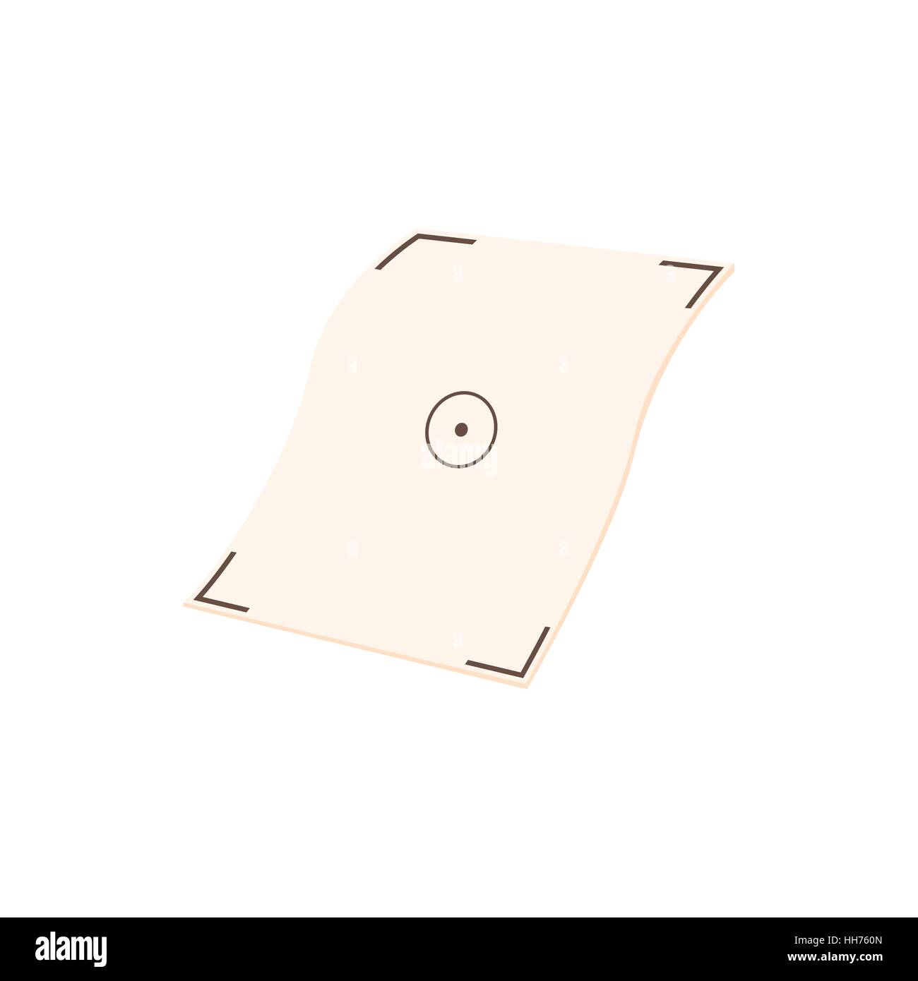 Printer marks on paper icon, cartoon style Stock Vector Image & Art Alamy