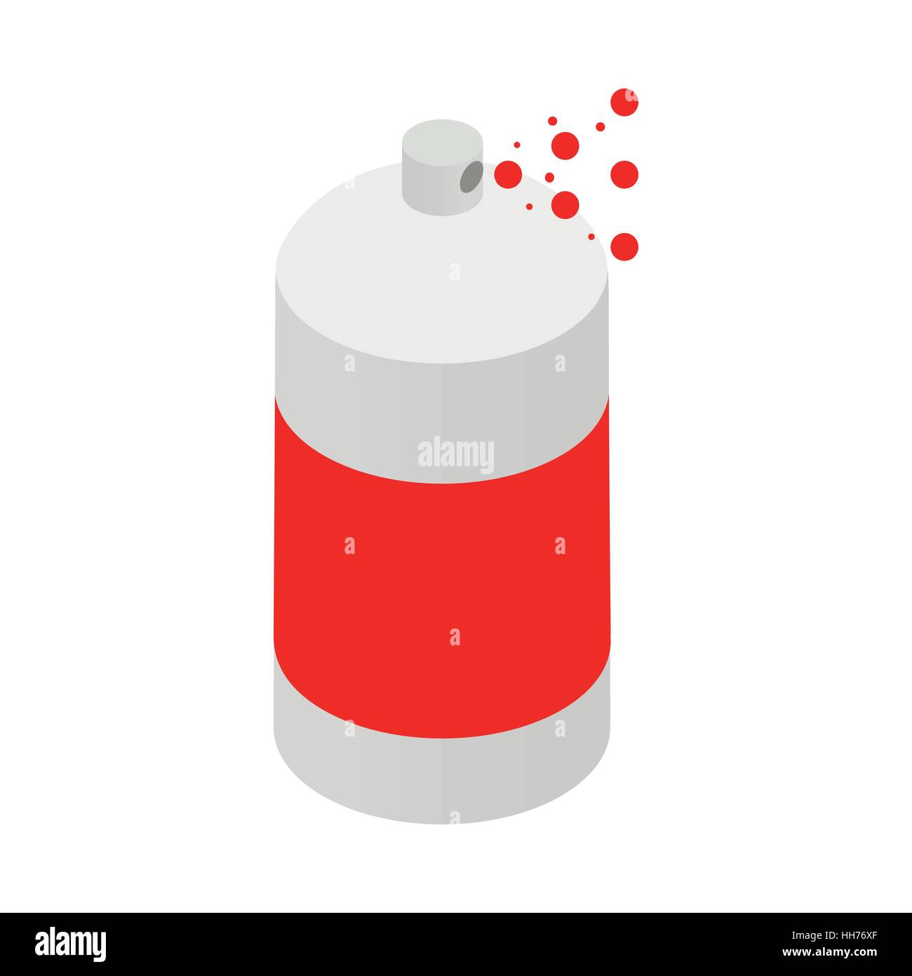 Spray paint bottle icon, isometric 3d style Stock Vector Image & Art ...