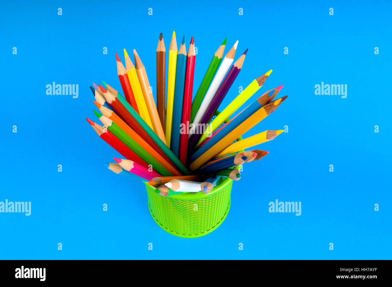 blue, write, wrote, writing, writes, objects, education, macro, close-up, macro Stock Photo