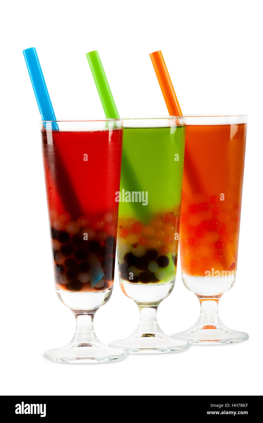 bubble tea with clipping path Stock Photo - Alamy