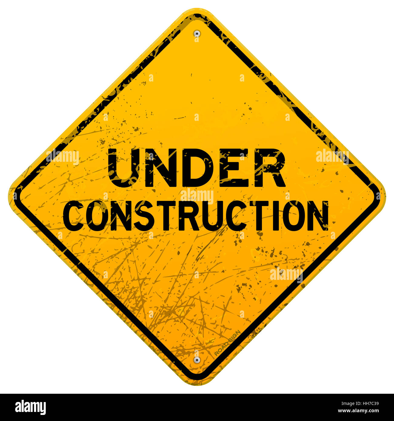 under, warning, sign, icon, scene, location, site, internet, www ...