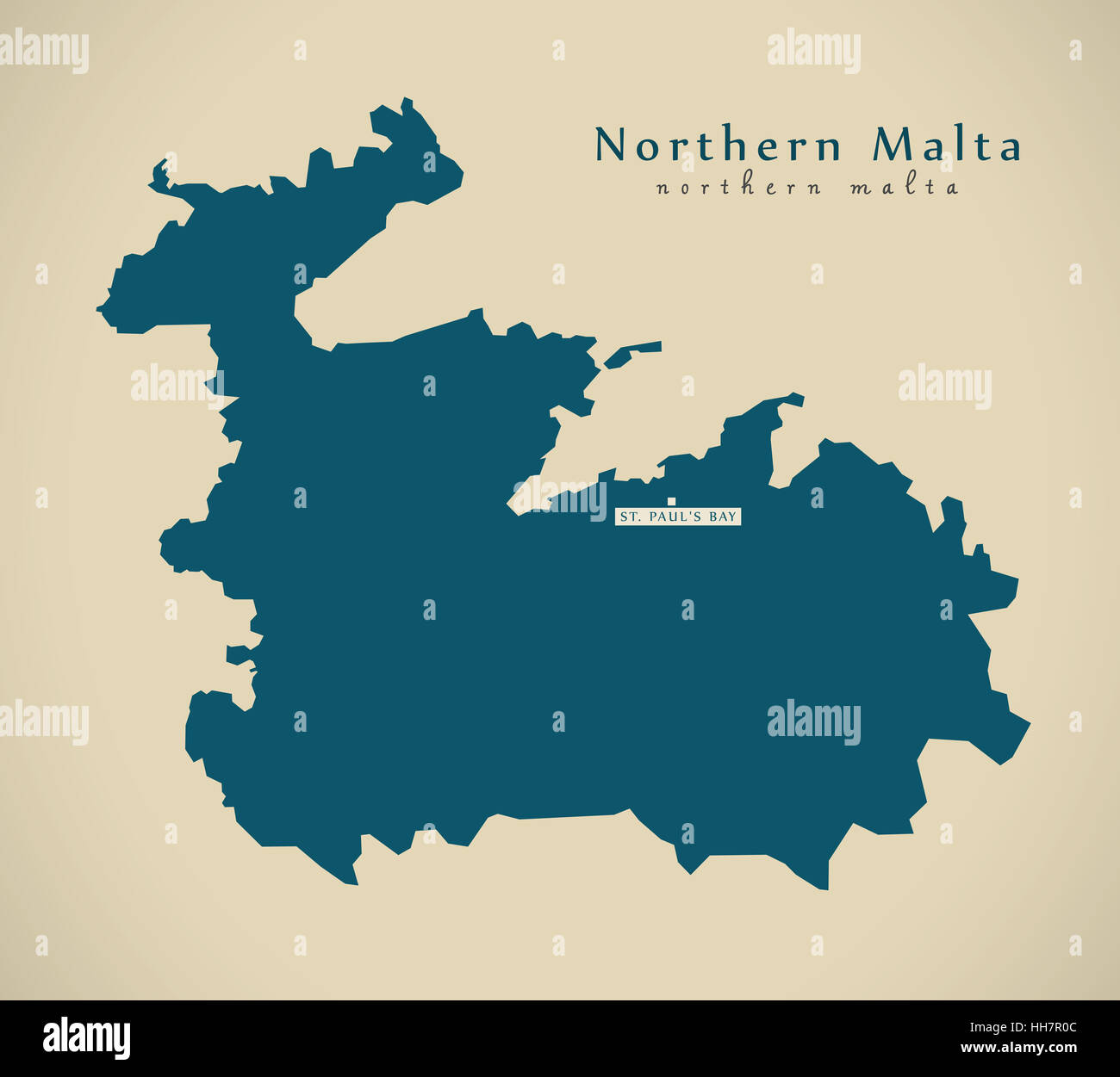 Map of malta hires stock photography and images Alamy