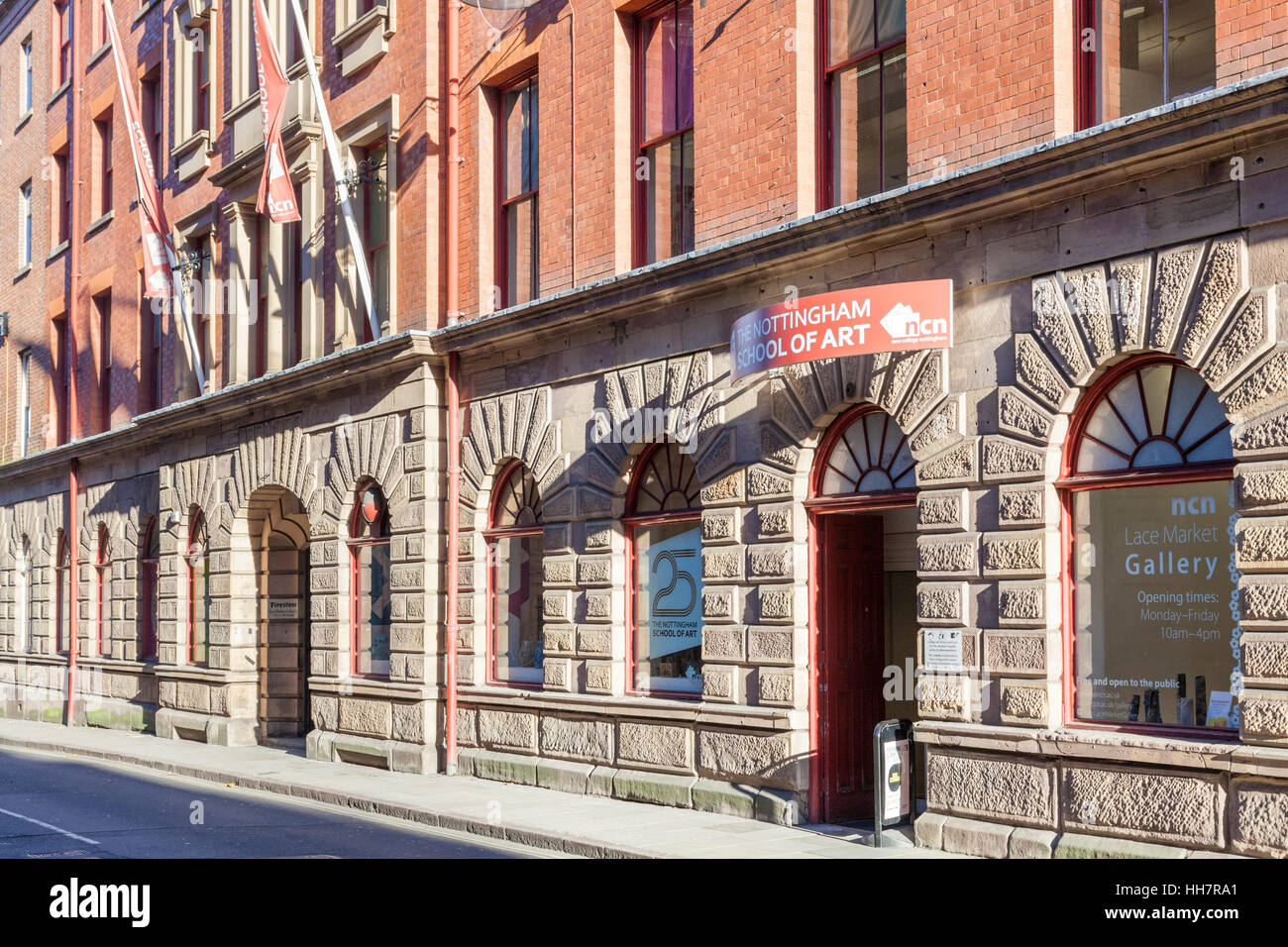 The Nottingham School Of Art, Nottingham, England, UK Stock Photo Alamy