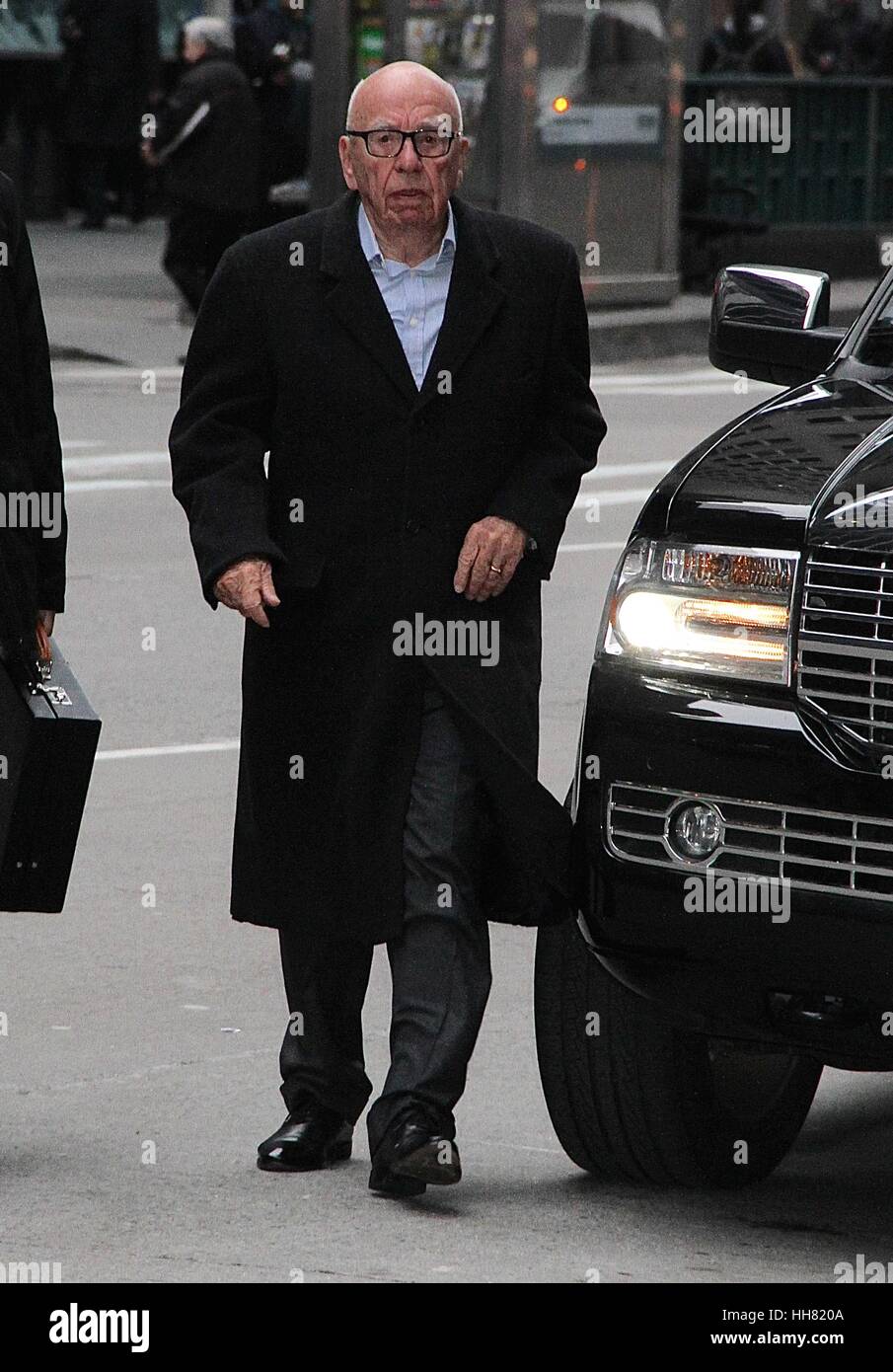 New York, NY, USA. 17th Jan, 2017. Rupert Murdoch, executive co
