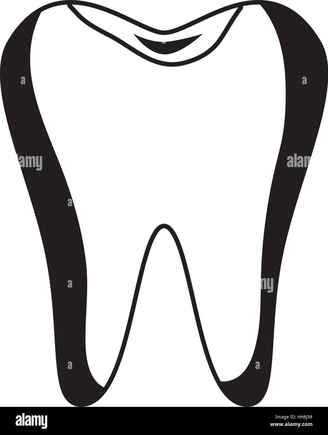 teeth dental care isolated icon vector illustration design Stock Vector ...
