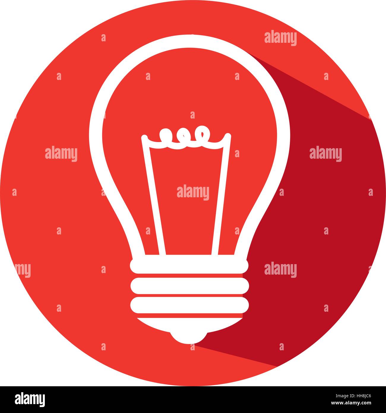 bulb light isolated icon vector illustration design Stock Vector Image ...