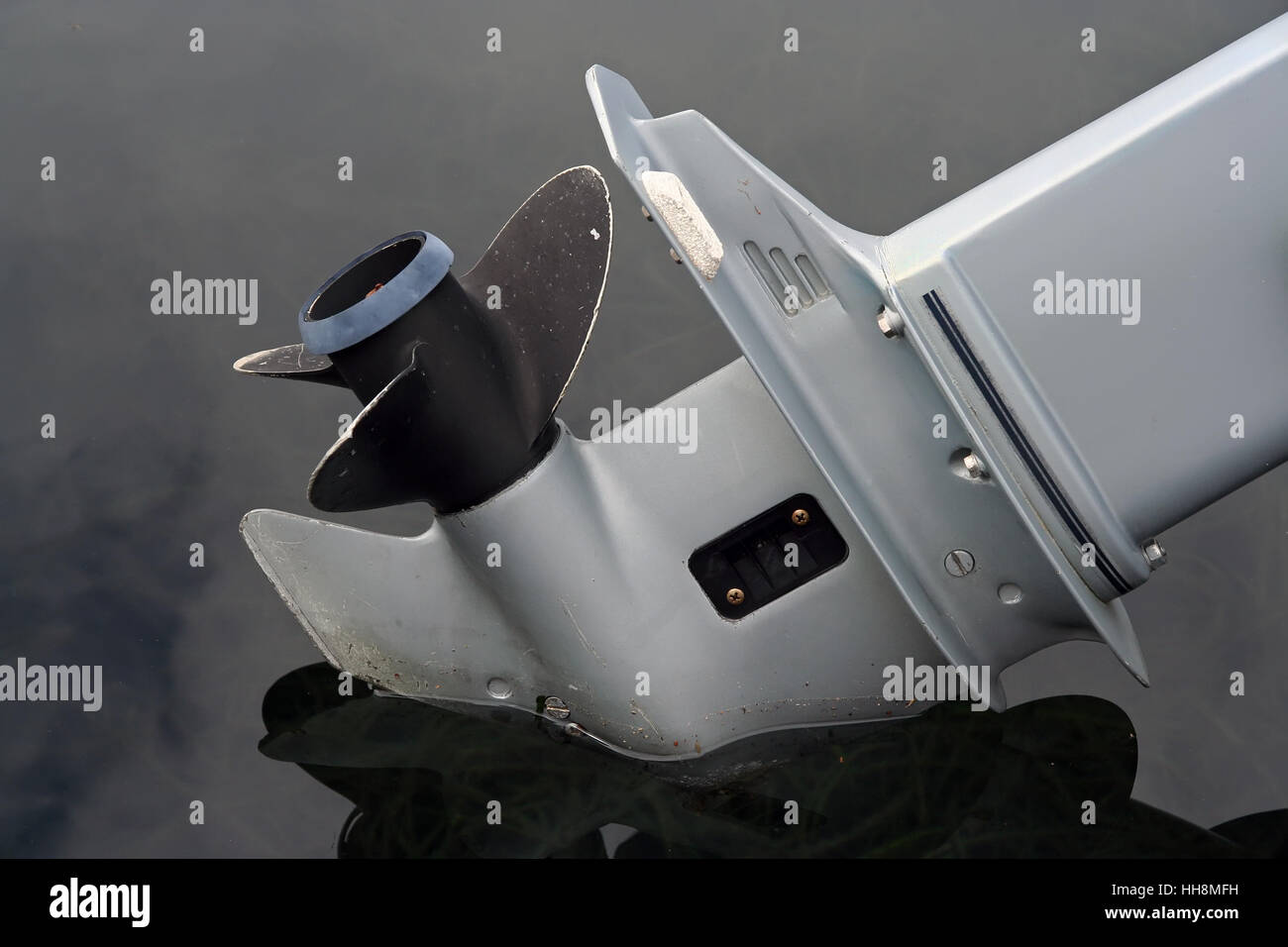 Boat engine propeller. Small boat engine propeller Stock Photo Alamy