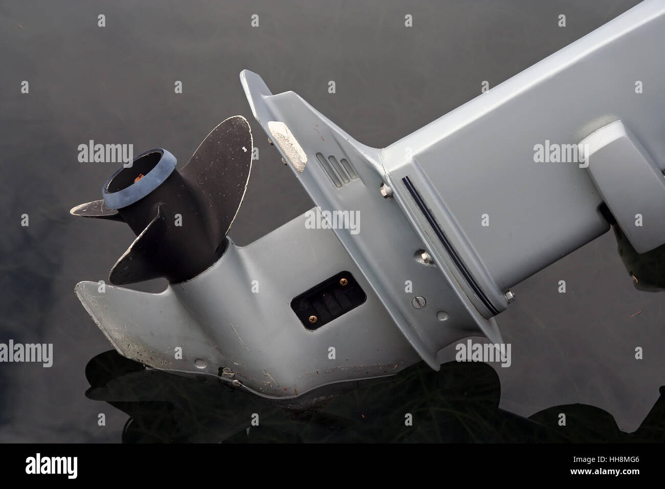 Boat engine propeller. Small boat engine propeller Stock Photo Alamy