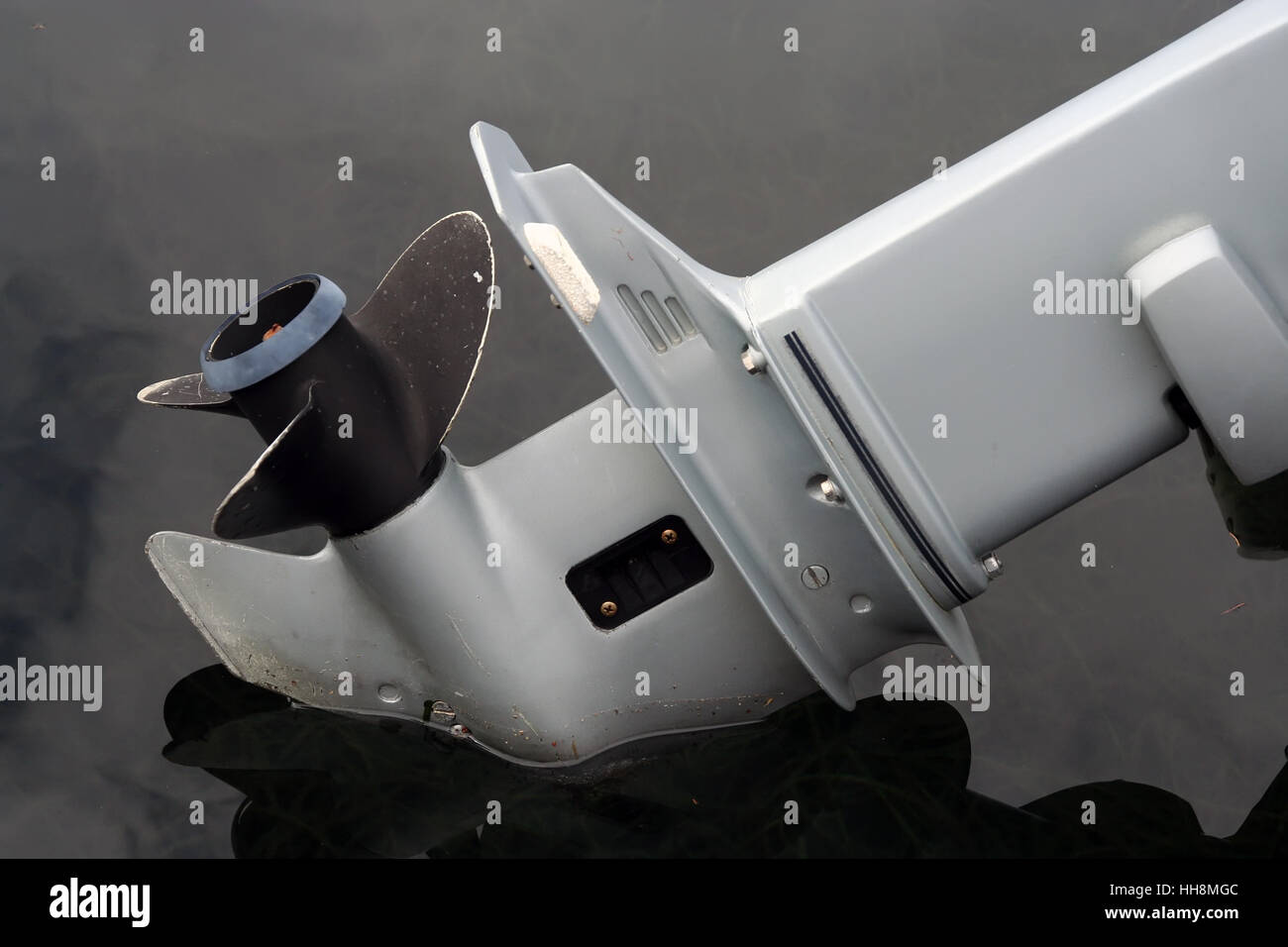 Boat engine propeller. Small boat engine propeller Stock Photo Alamy