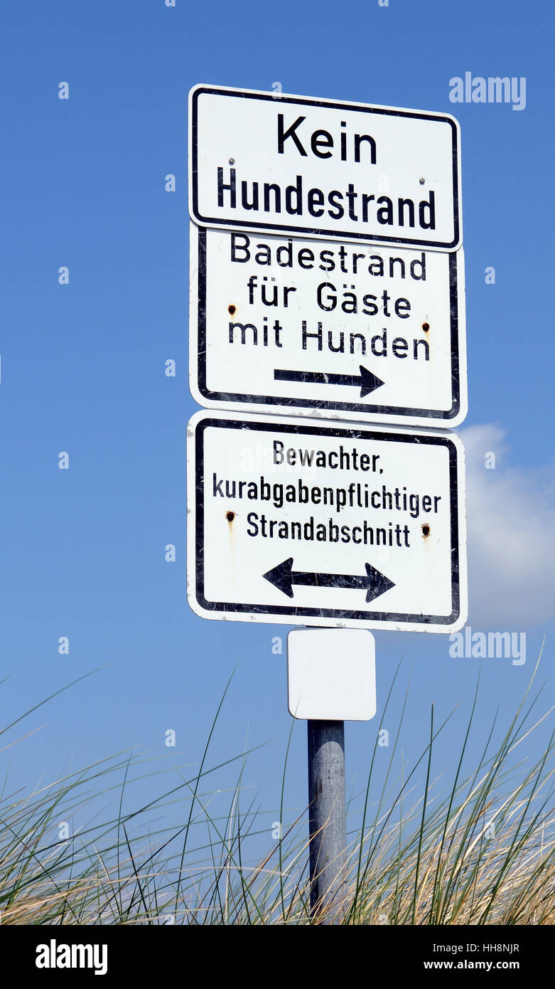 sign, signal, beach, seaside, the beach, seashore, signposts, lettering, Stock Photo