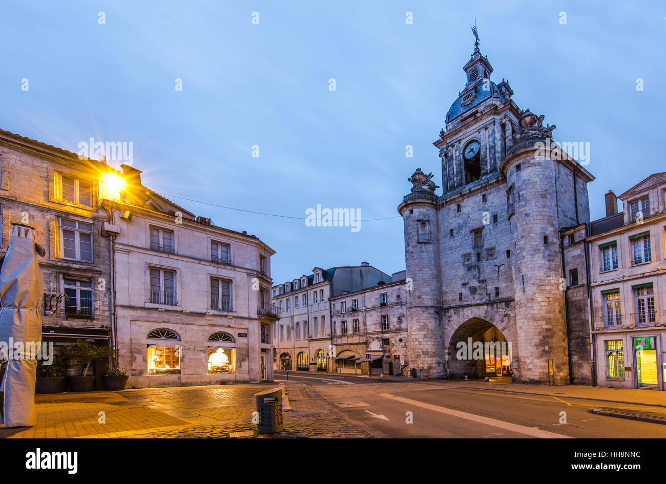 Old town walls in La Rochelle,France famous port and tourist ...
