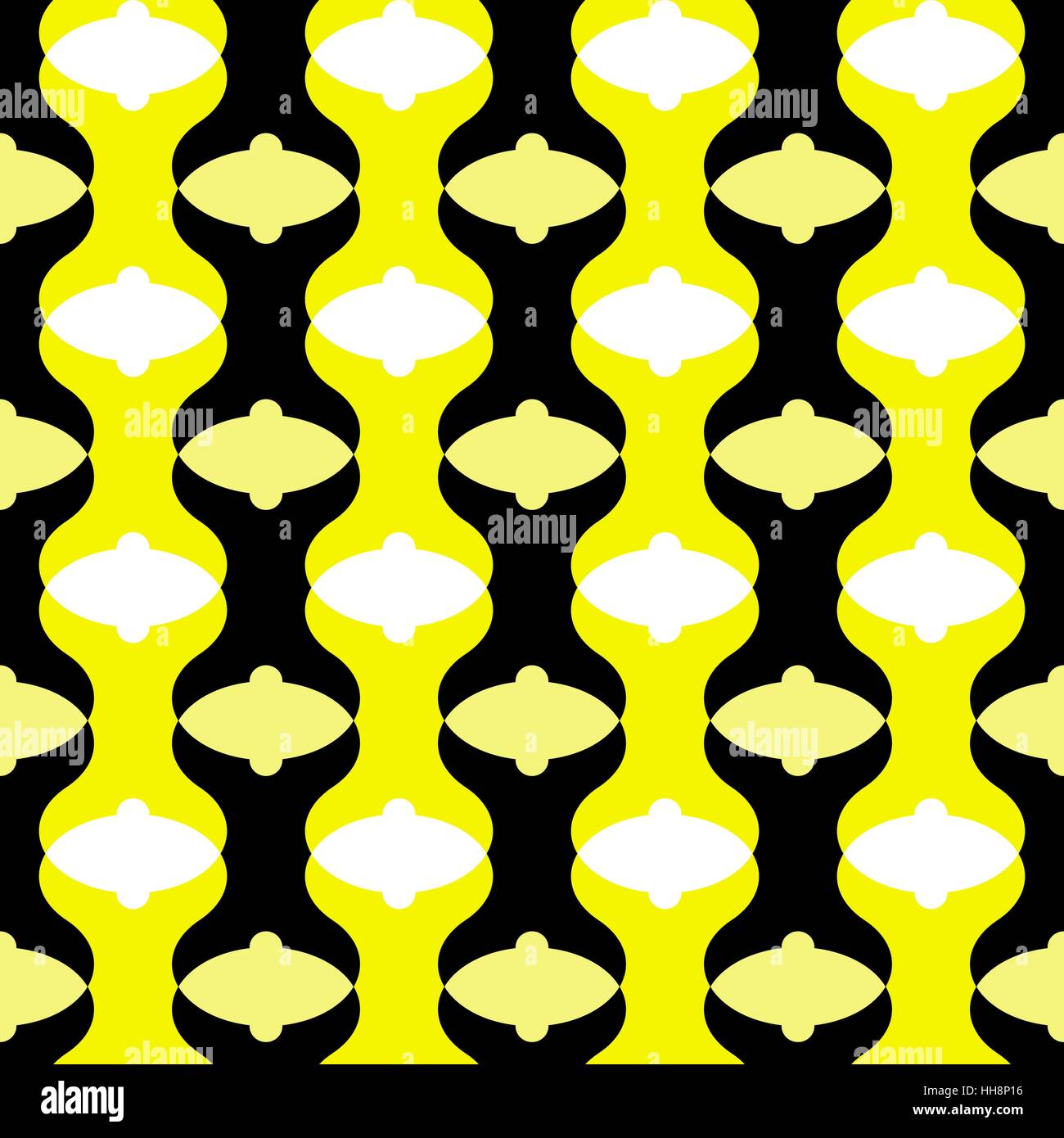 Double fish tail / odd shaped tessellation pattern - vector tile ...