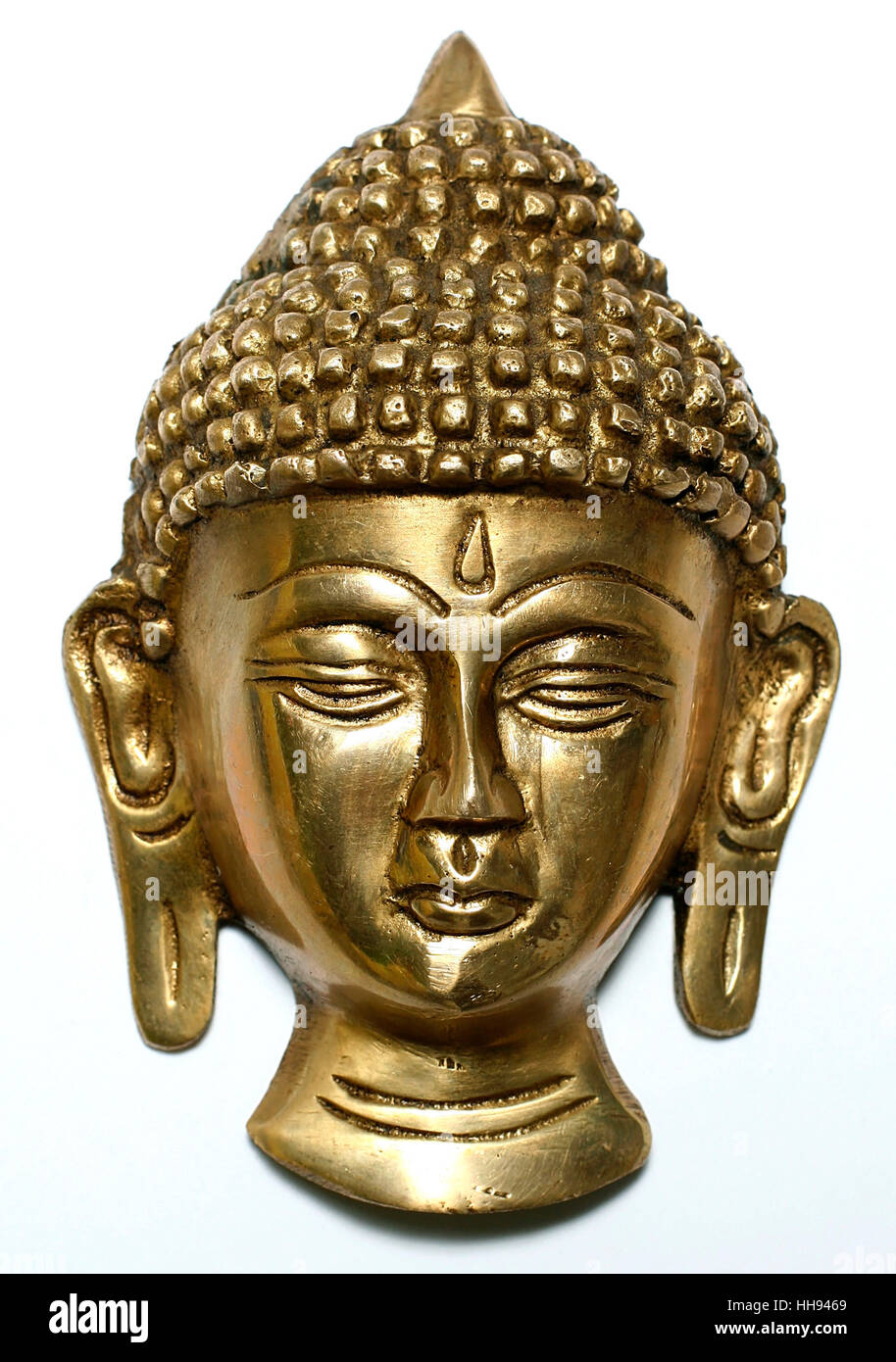 bronze satue of buddha on display Stock Photo Alamy