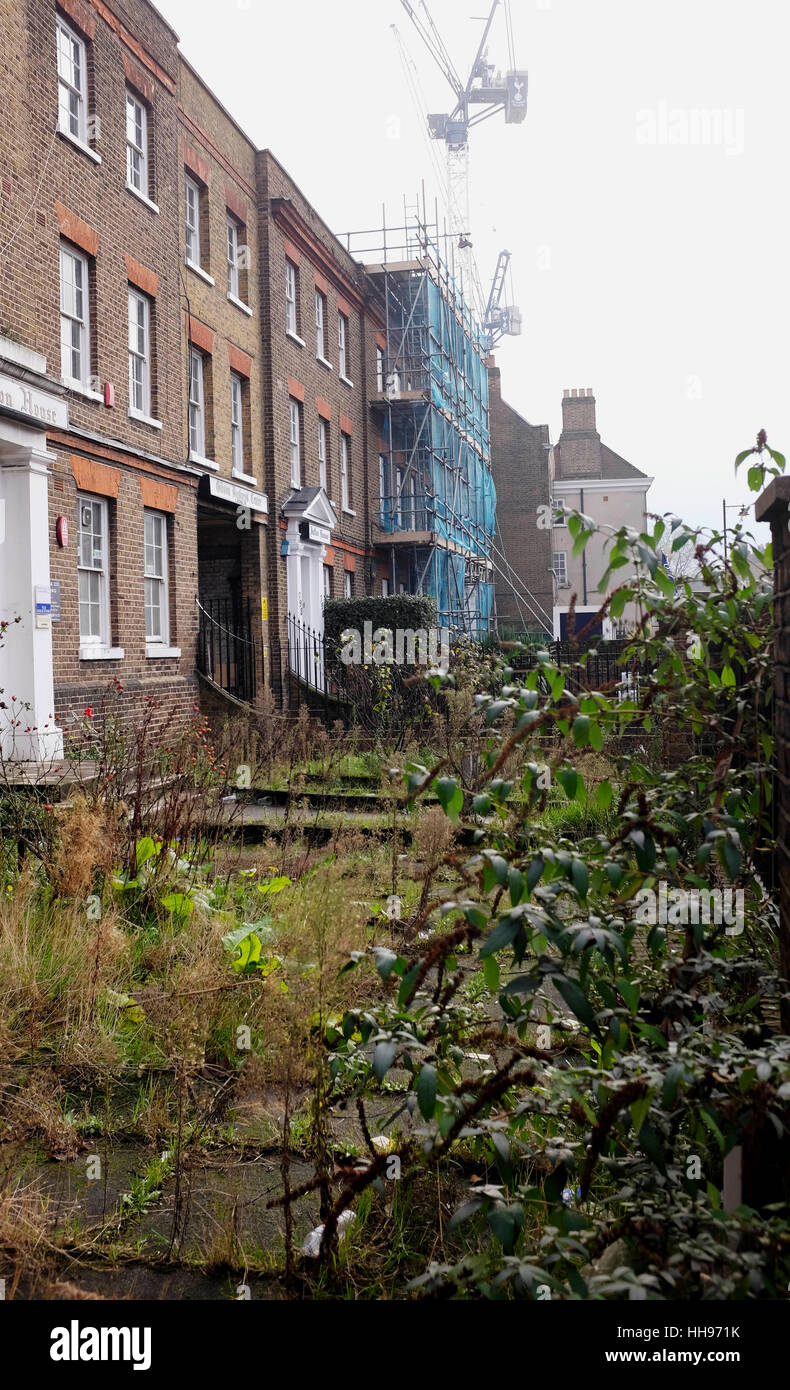 Percy House on Tottenham High Road which is being renovated Tottenham