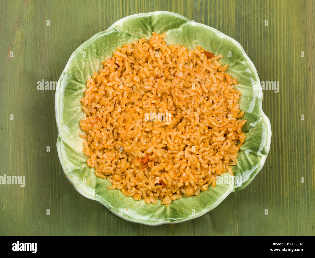 Wholegrain Basmati Rice With Roasted Vegetables Healthy Food Stock