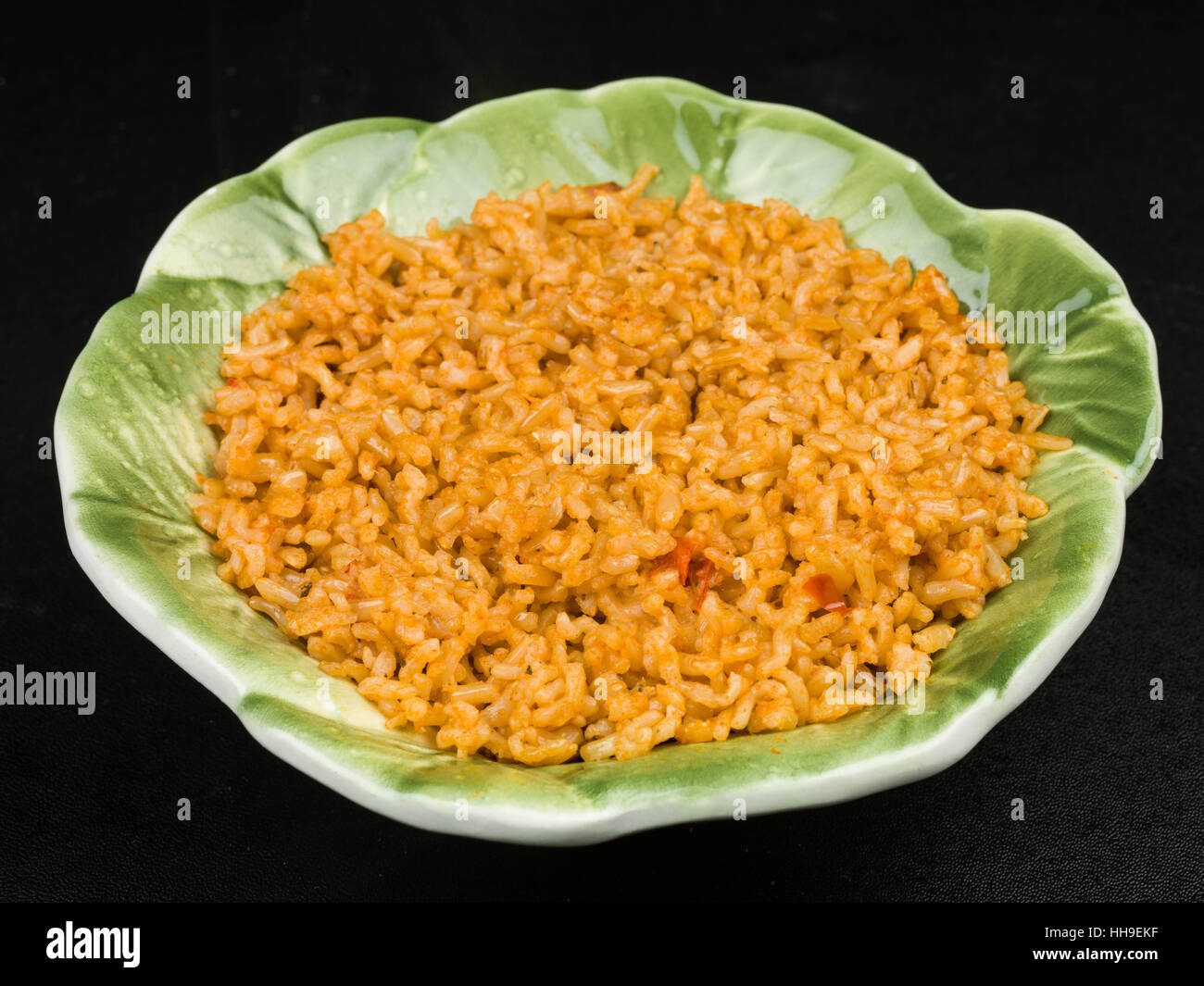 Wholegrain Basmati Rice With Roasted Vegetables Healthy Food Stock