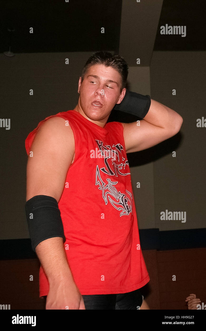 Canadian WWE superstar Kevin Owens, then using his real name of Kevin