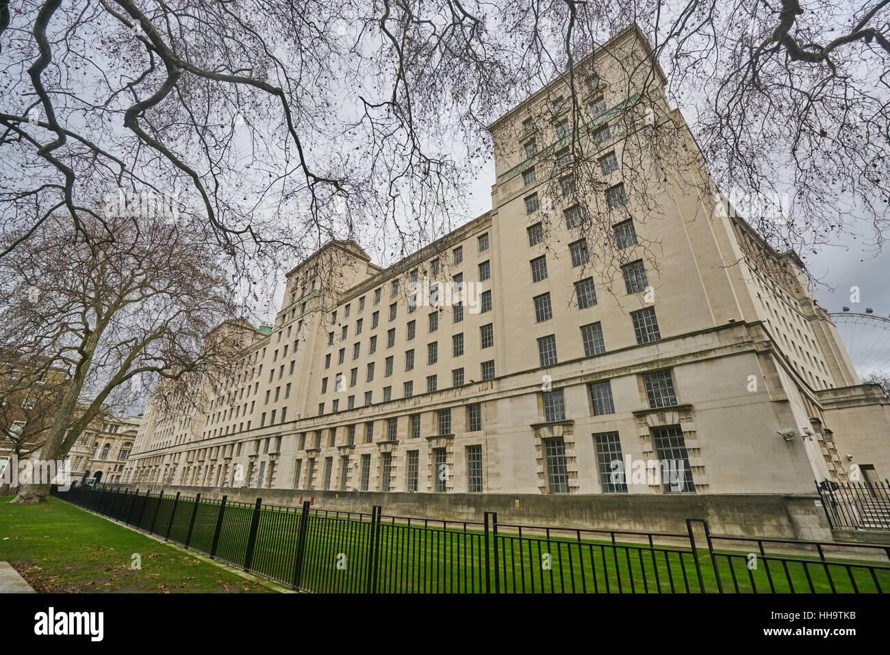 ministry of defence   London.  MOD.   Whitehall. Stock Photo