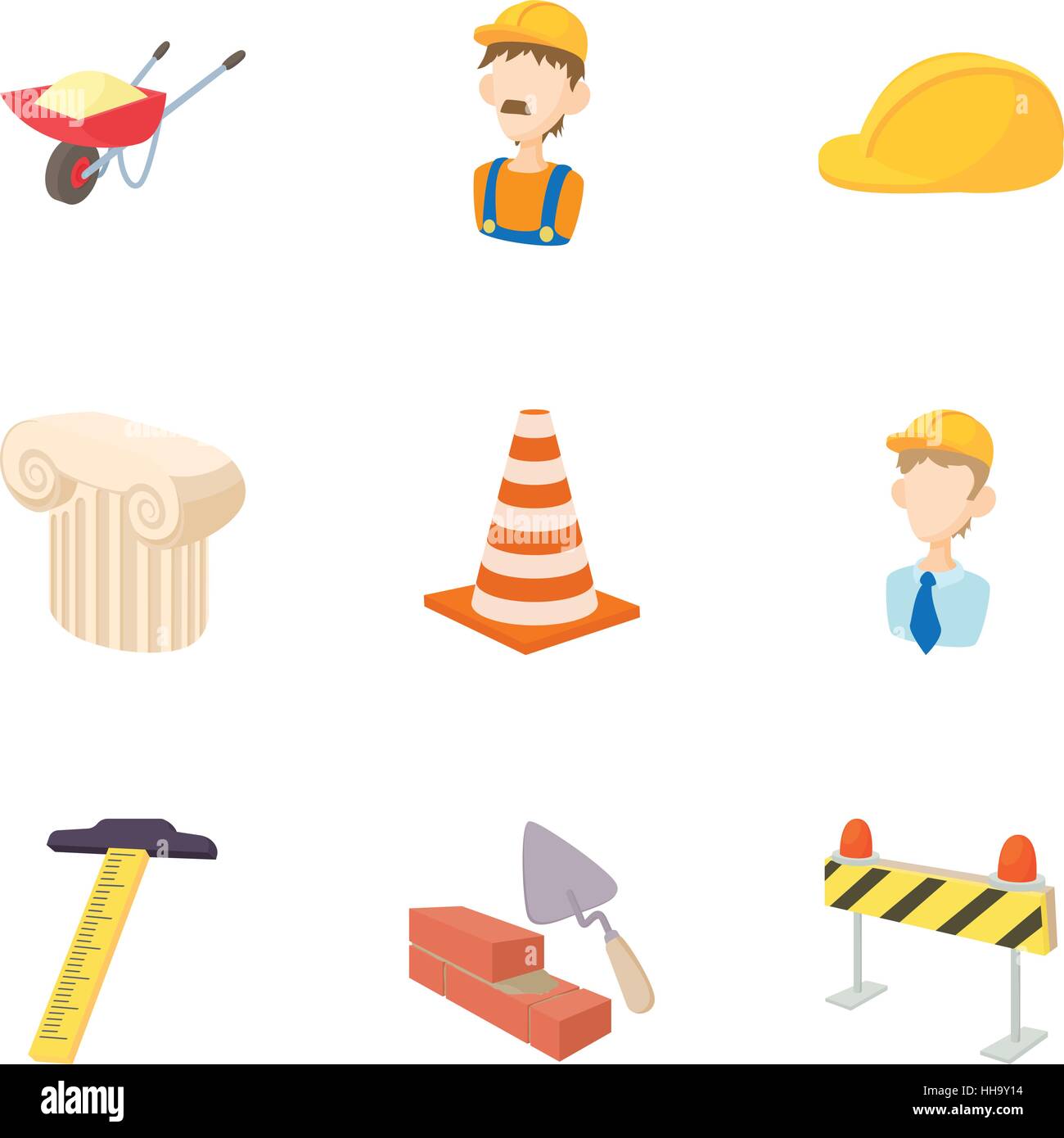 Repair tools icons set, cartoon style Stock Vector Image & Art - Alamy